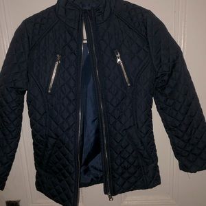 Khols So Blue Quilted Barn Kids Jacket. Aged 7-8
